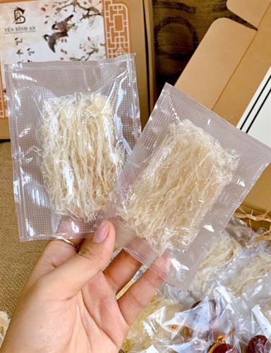 Yến tinh chế vuông sợi