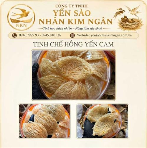 Tinh Chế Hồng Yến Cam