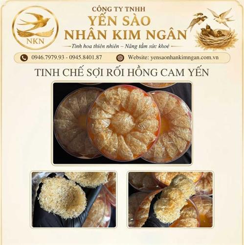Tinh Chế Sợi Rối Hồng Cam Yến