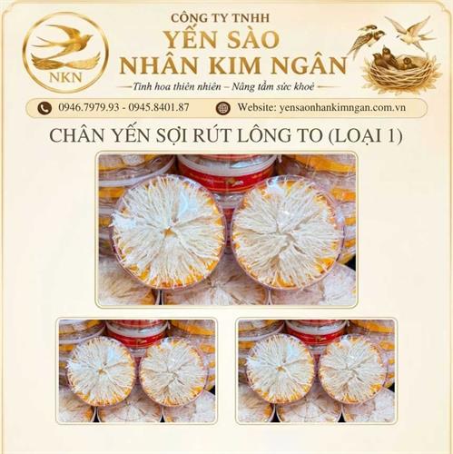 Chân Yến Sợi Rút Lông To (Loại 1)