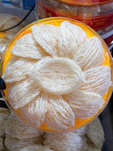 Yến Tinh Chế 2 Lớp Sợi 85% - 15% Sơ Mướp Sợi Ngắn (Loại 2) - Loại Này Không Có Chân Yến
