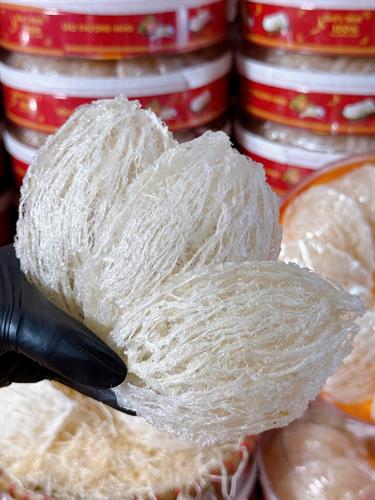 Yến Tinh Chế Full Mặt Sợi 70% - 30% Sơ Mướp Sợi Ngắn (Loại 3)