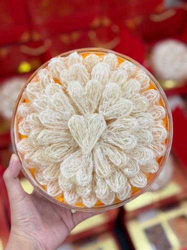 Yến Tinh Chế Viên Hoa Hồng & Trái Tim (Chia Sẵn 55 - 60 Viên Tiện Lợi)
